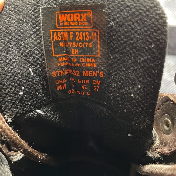 Worx Steel Toe Boots - Picture 4 of 7